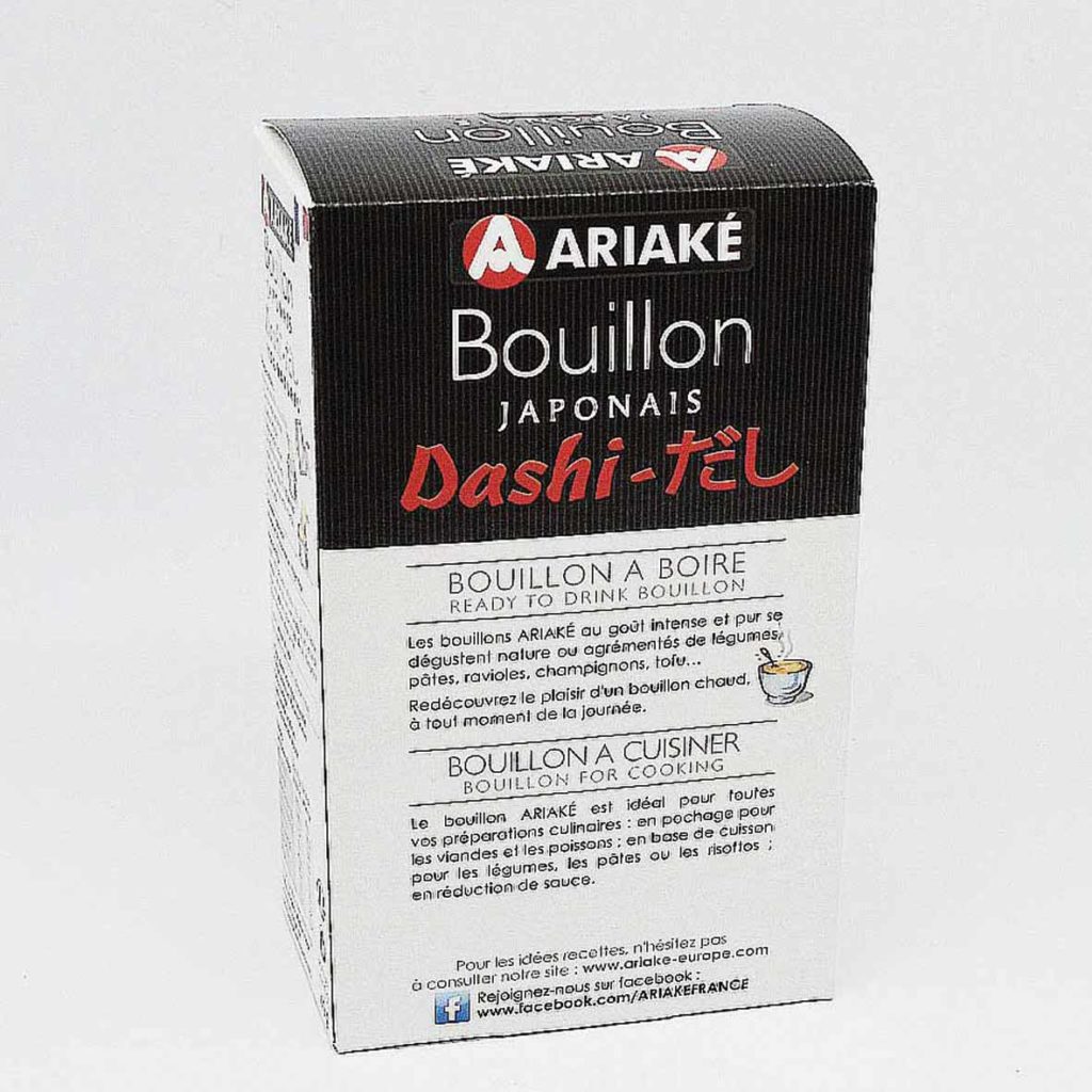 Bouillon Japonais Dashi ARIAKÉ Le Fumoir de SaintCast